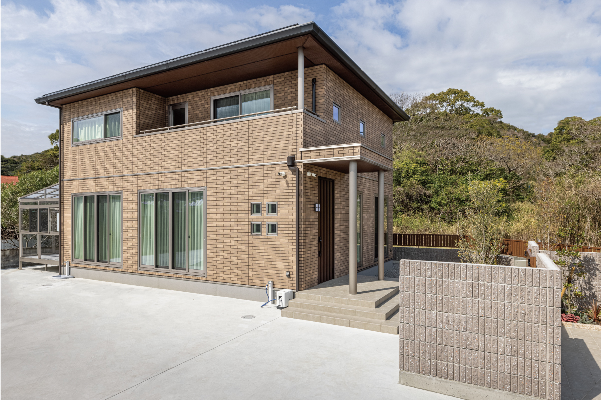 セキスイハイム 建築実例 外観2階建て