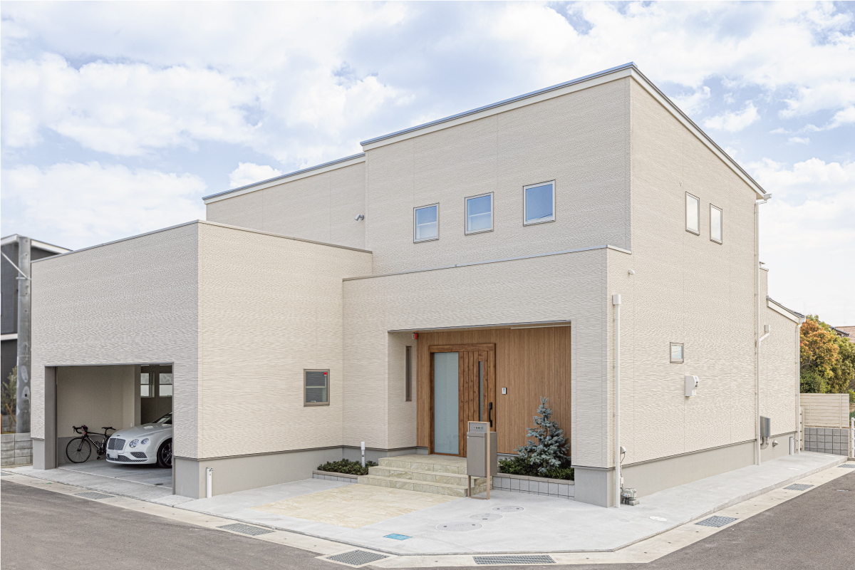 東四国ダイケンホーム 建築実例 外観2階建て
